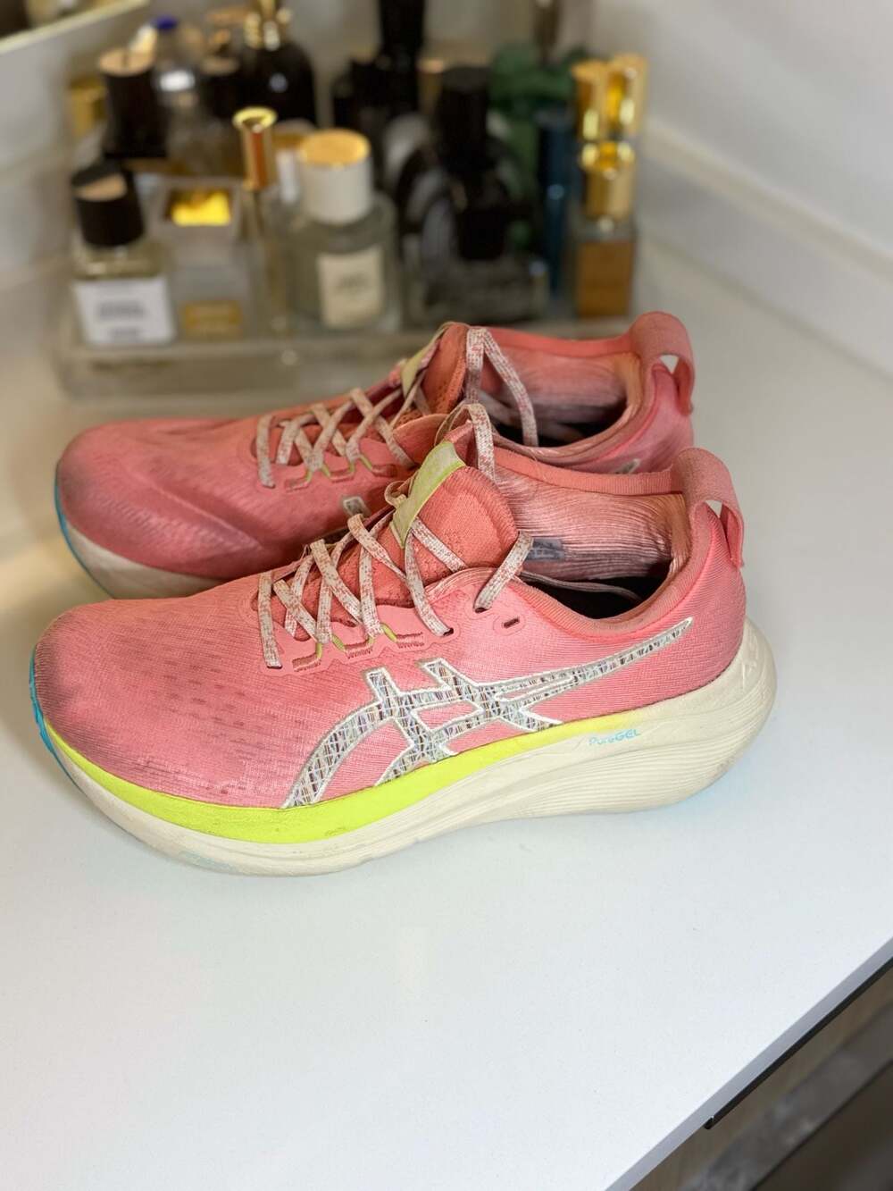 ASICS Women's Gel-Nimbus 27 TR Running Shoes 'Nature Bathing' (1012B808) - Picture 6 of 9